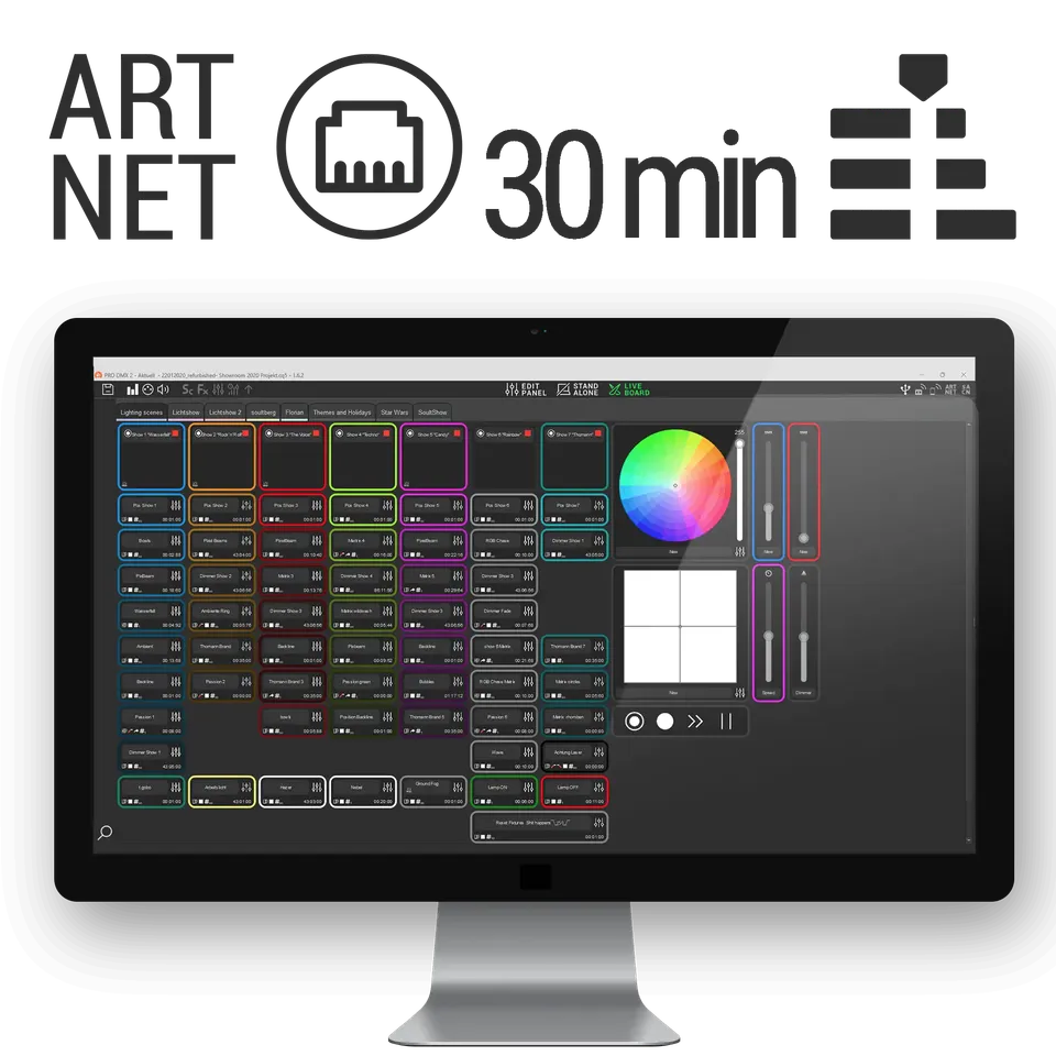 Chromateq Key File L2U clé licence Art-Net 2U