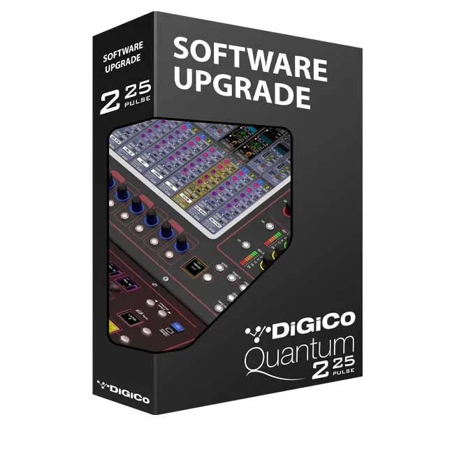 DiGiCo Quantum Quantum225 Pulse mise à jour 96 canaux