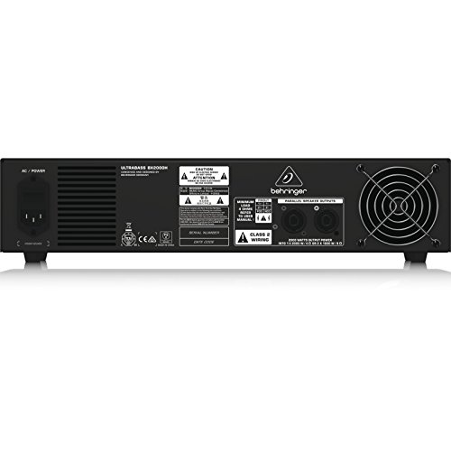 Behringer BX2000H ampli basse 2000W classe D MOSFET