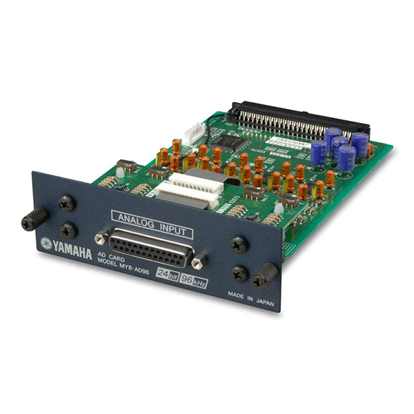 Yamaha MY8AD96 carte extension 8 entrées analogiques Sub-D25