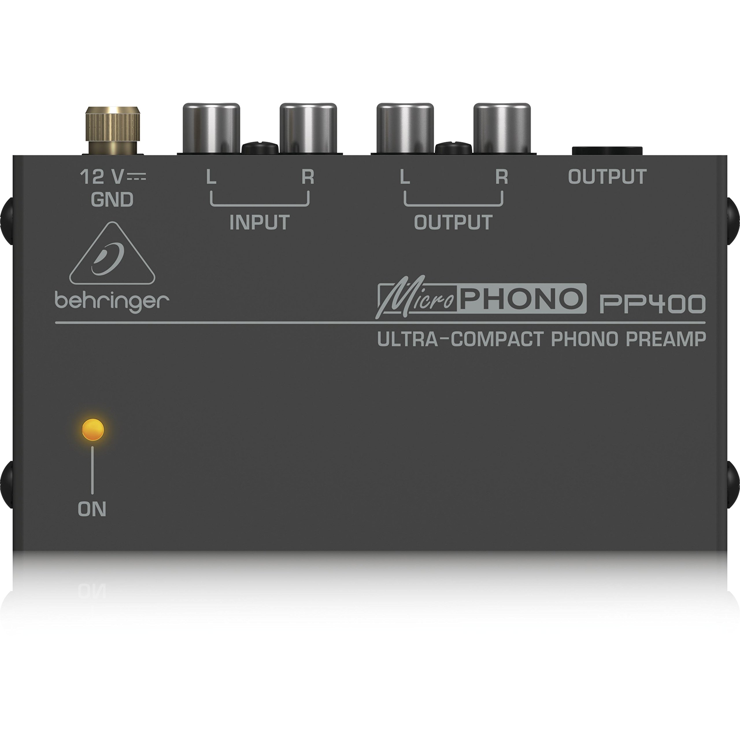Behringer PP400 Microphono préampli phono MM RCA