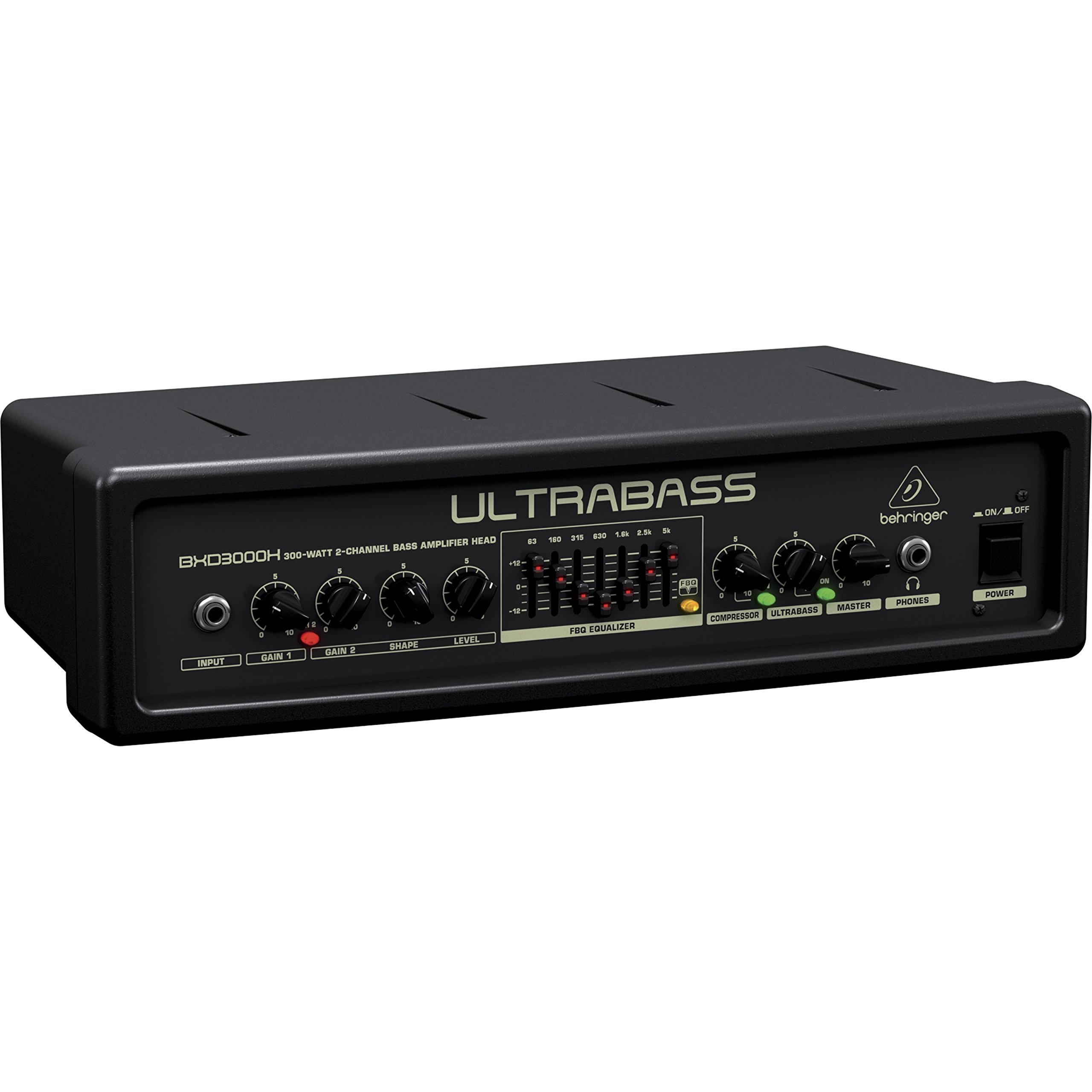Behringer BXD3000H tête ampli basse 300 W 2 canaux FBQ