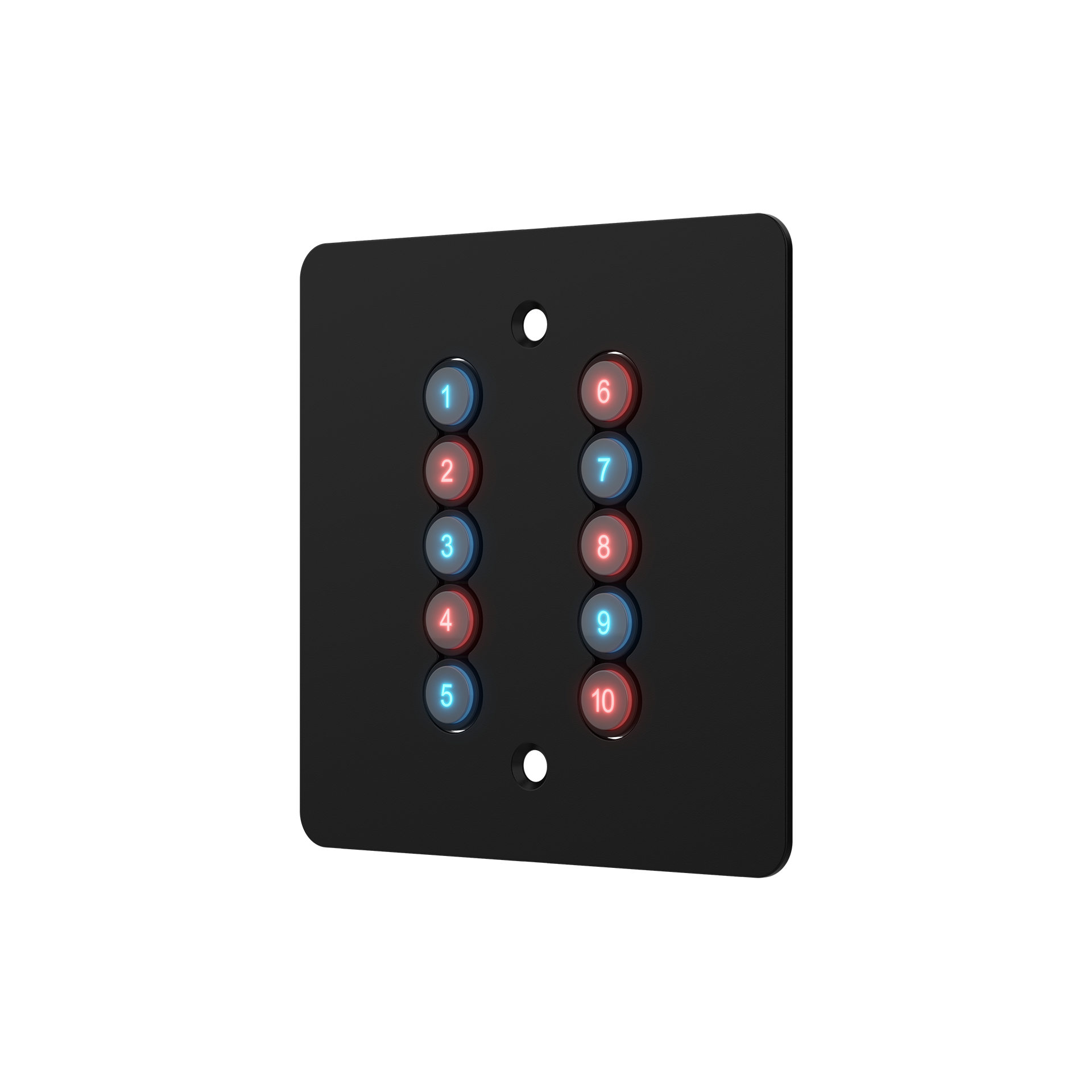 Chamsys GeNetix 10Scene Wall Plate plaque murale DMX lot de 2