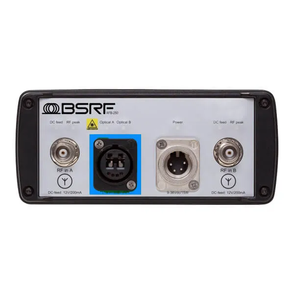 BSRF AFB250 convertisseur RF fibre OpticalCon 12V