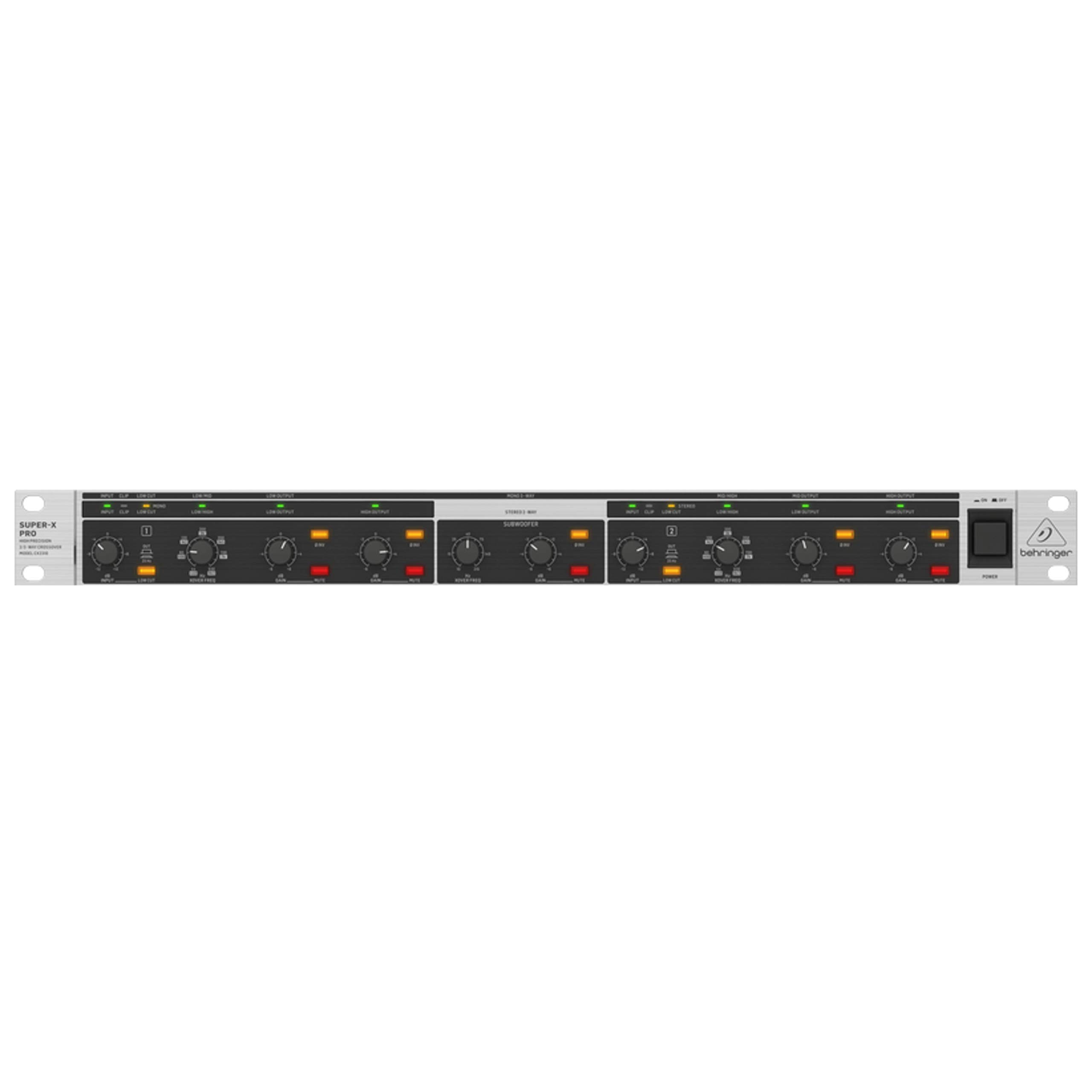 Behringer Super-X Pro CX2310 V2 filtre actif 2 voies