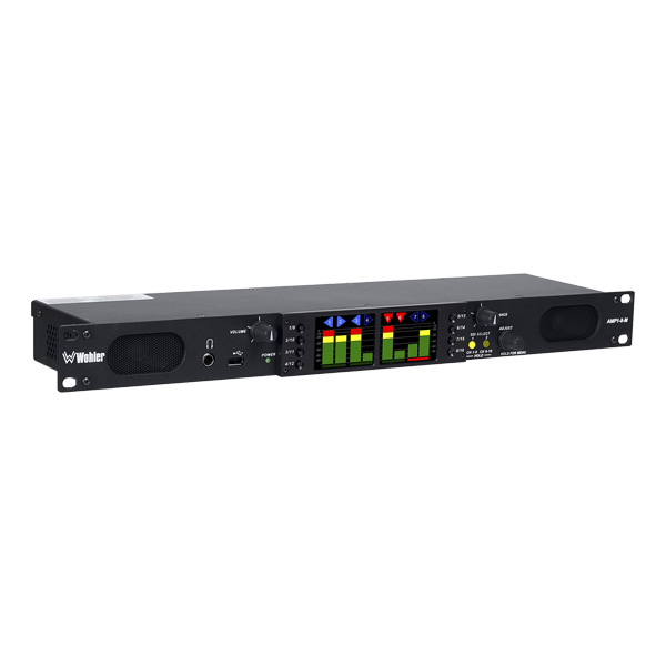 Wohler AMP1-8-M moniteur audio 8 canaux 3G/SDI 1U