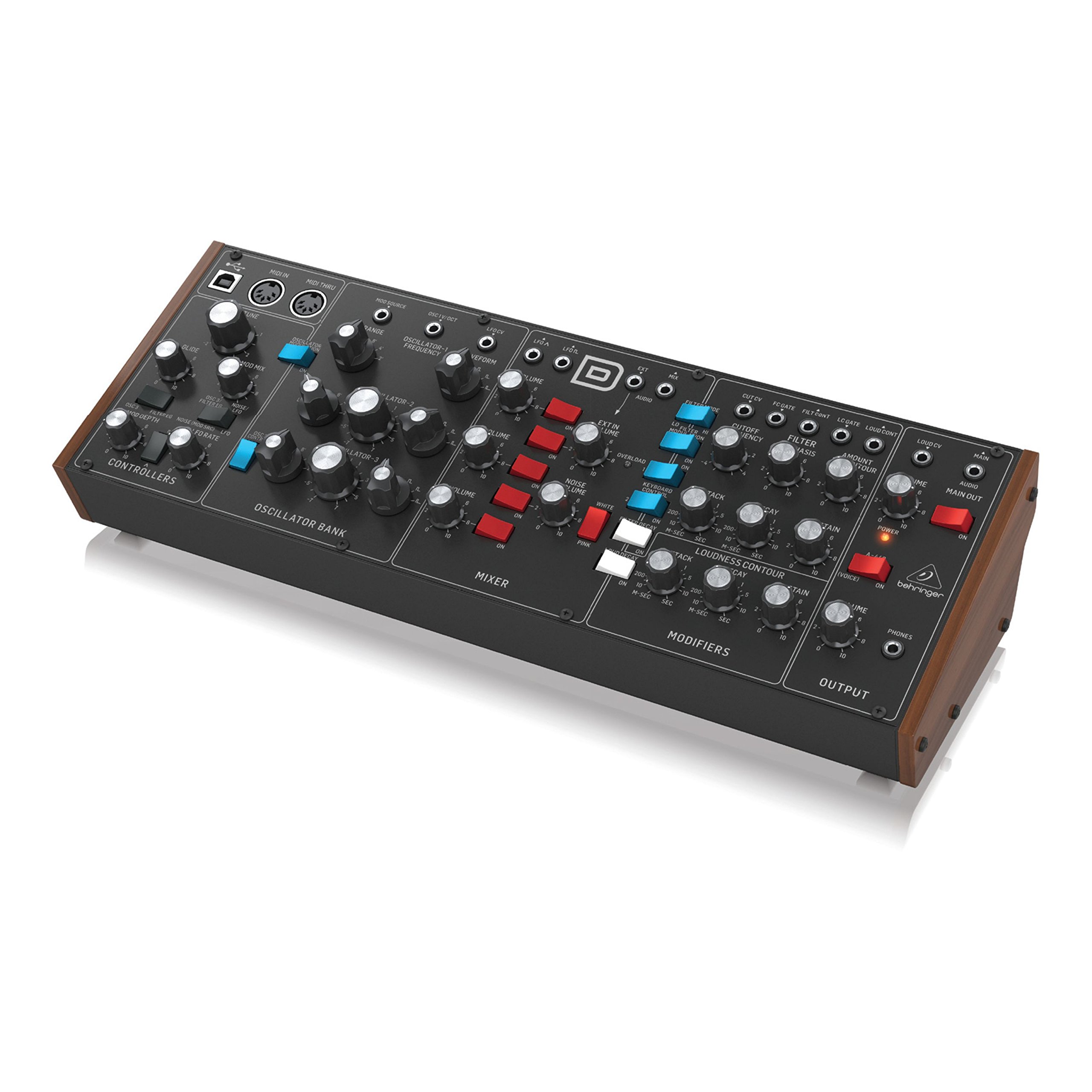 Behringer Model D synthétiseur analogique 3 VCO Eurorack