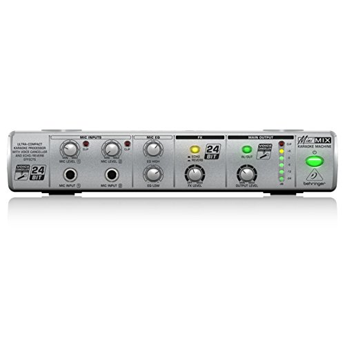 Behringer MIX800 Minimix mixeur karaoké 2 micros avec écho