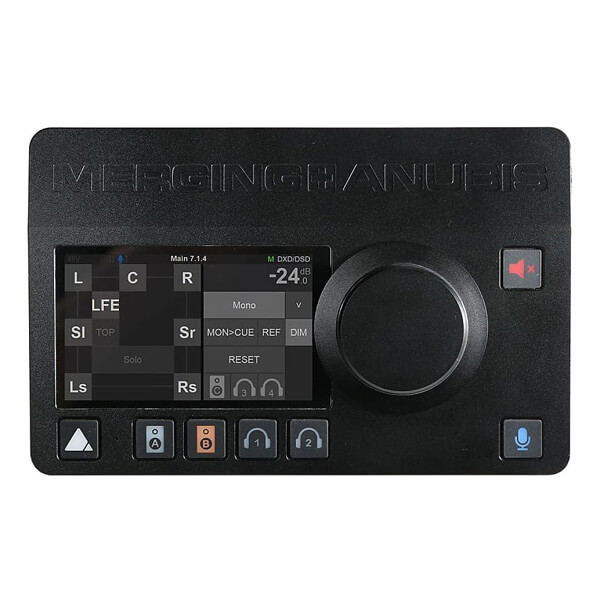 Merging Anubis interface audio monitoring AES67