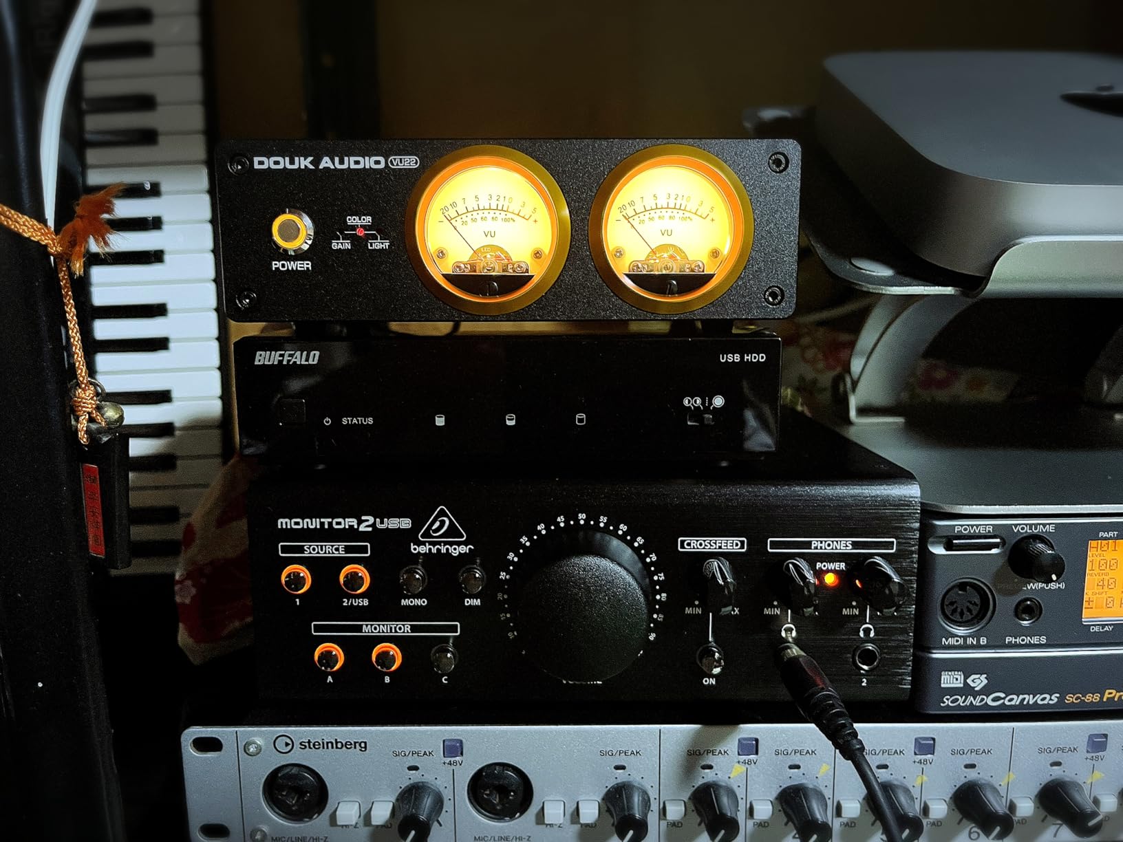 Behringer Monitor 2 USB Contrôleur monitoring USB XLR
