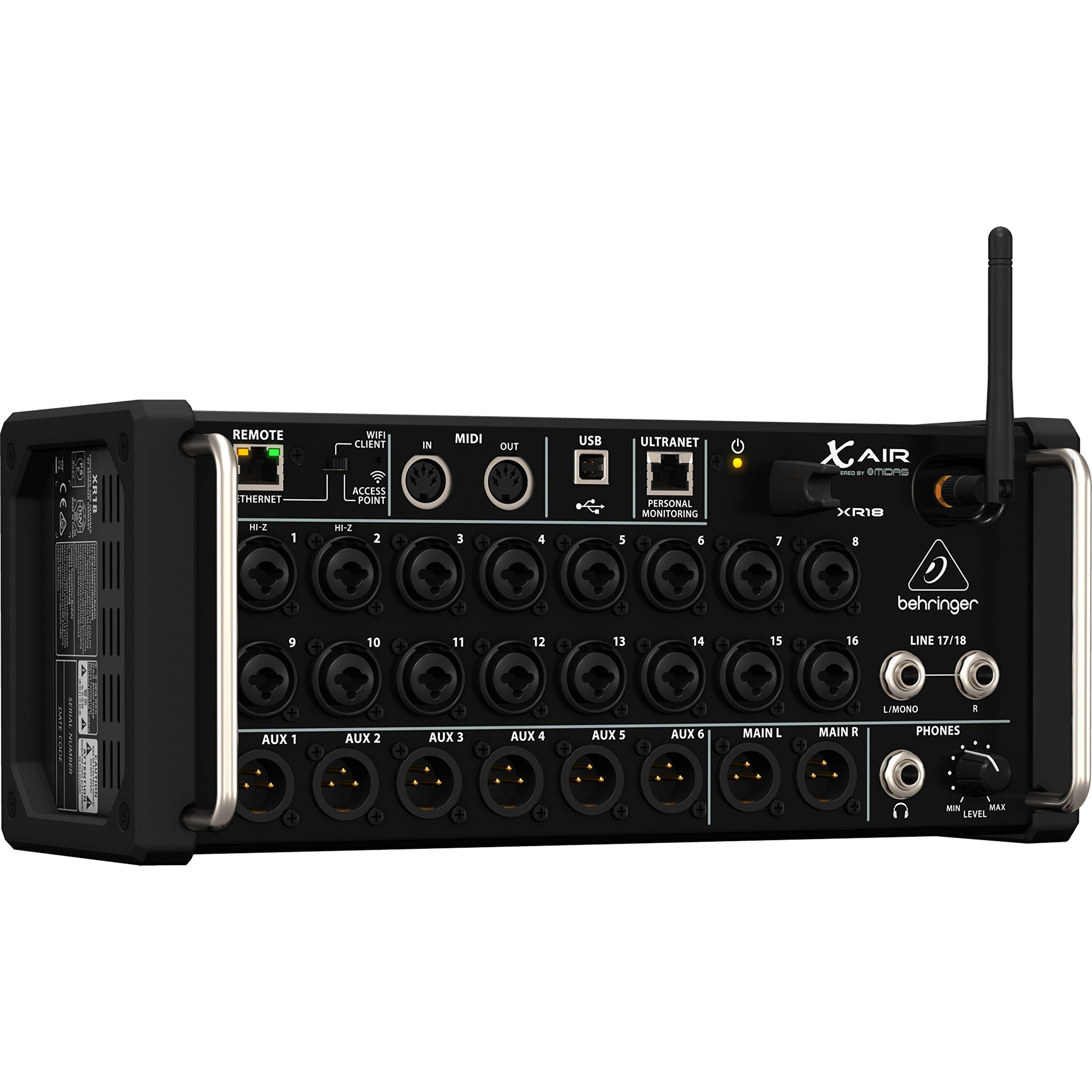 Behringer X AIR XR18 console mixage 18 canaux WiFi