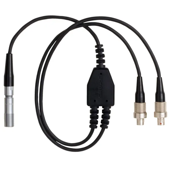 Shure AXT652 câble Y LEMO pour AXT100 / ADX1M