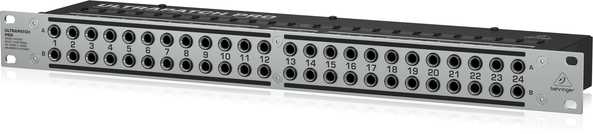 Behringer Ultrapatch PX3000 patchbay 48 points TRS