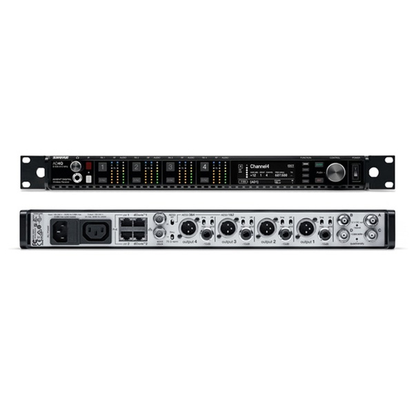 Shure AD4Q-G56 récepteur quadruple numérique 470-636 MHz