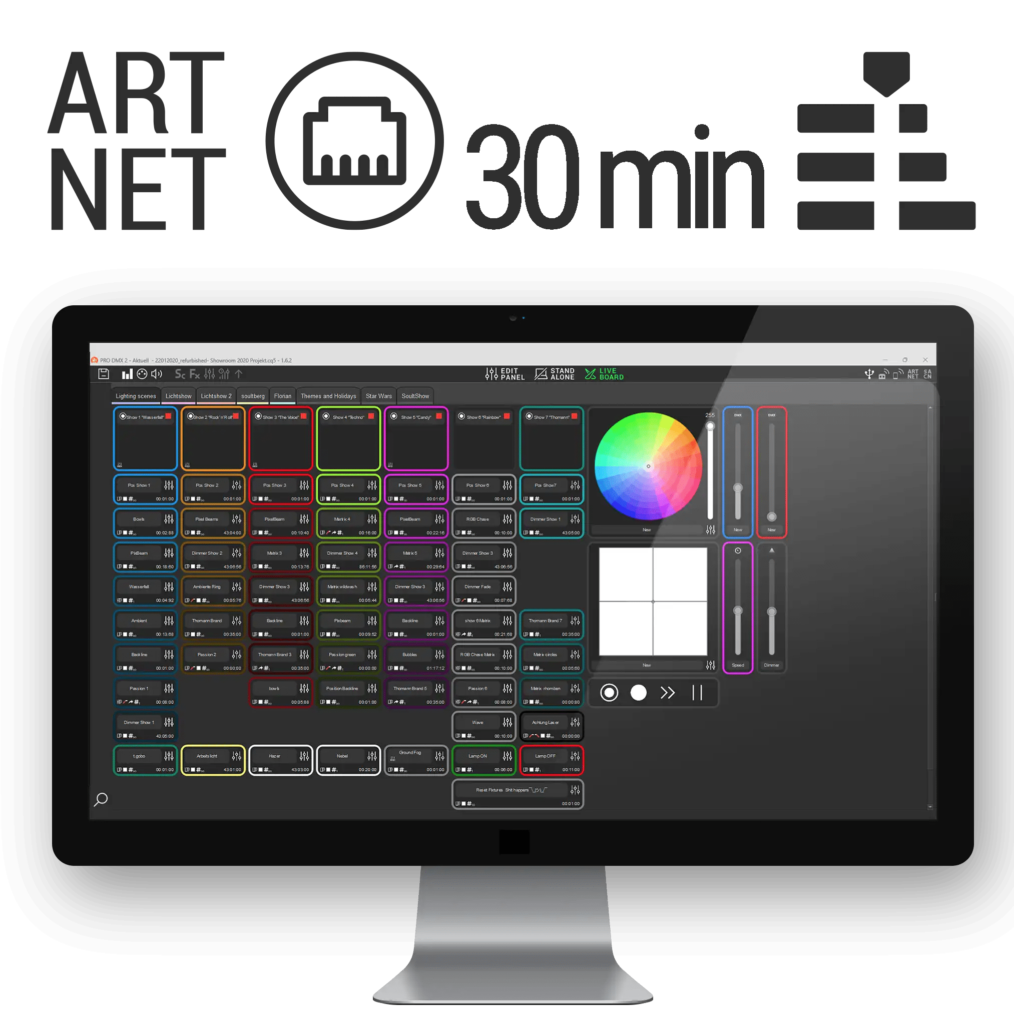 Chromateq Key File L2U clé licence Art-Net 2U