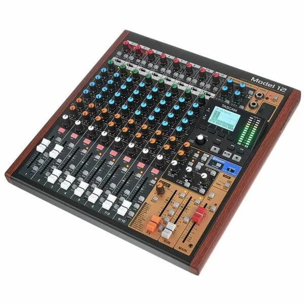Tascam Model 12 console de mixage analogique 10 faders