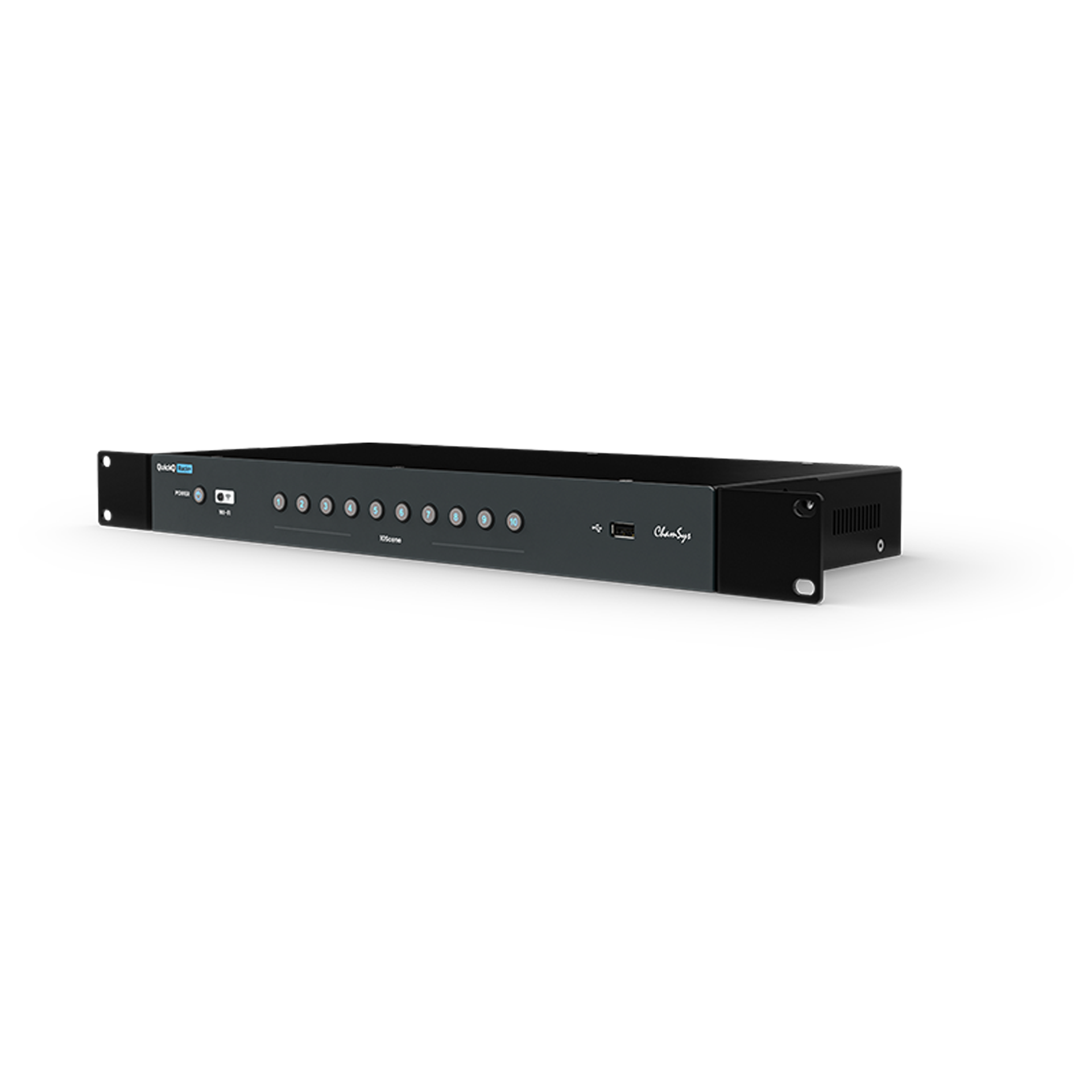 ChamSys QuickQ Rack+ console DMX rack 6 univers WiFi