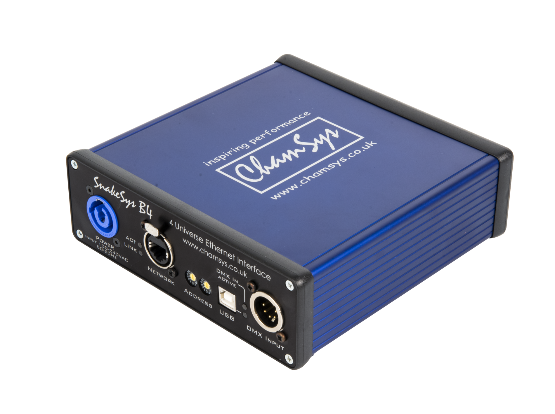 Chamsys SnakeSys B4 node DMX 4 univers Art-Net sACN