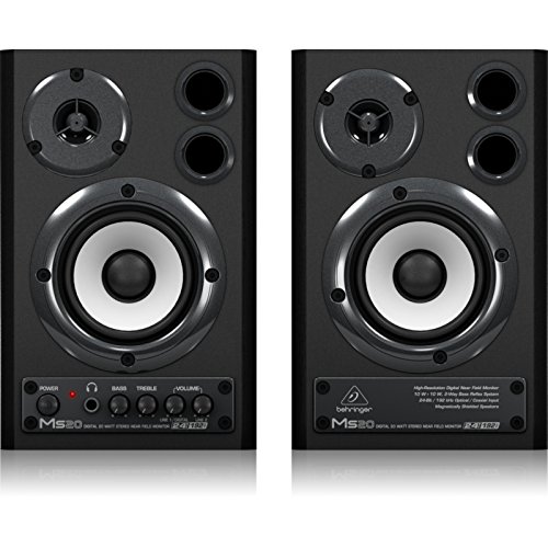 Behringer MS20 enceintes monitoring 20 W S/PDIF paire