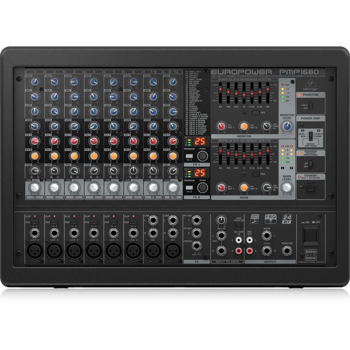 Behringer Europower PMP4000 table de mixage amplifiée 16 canaux