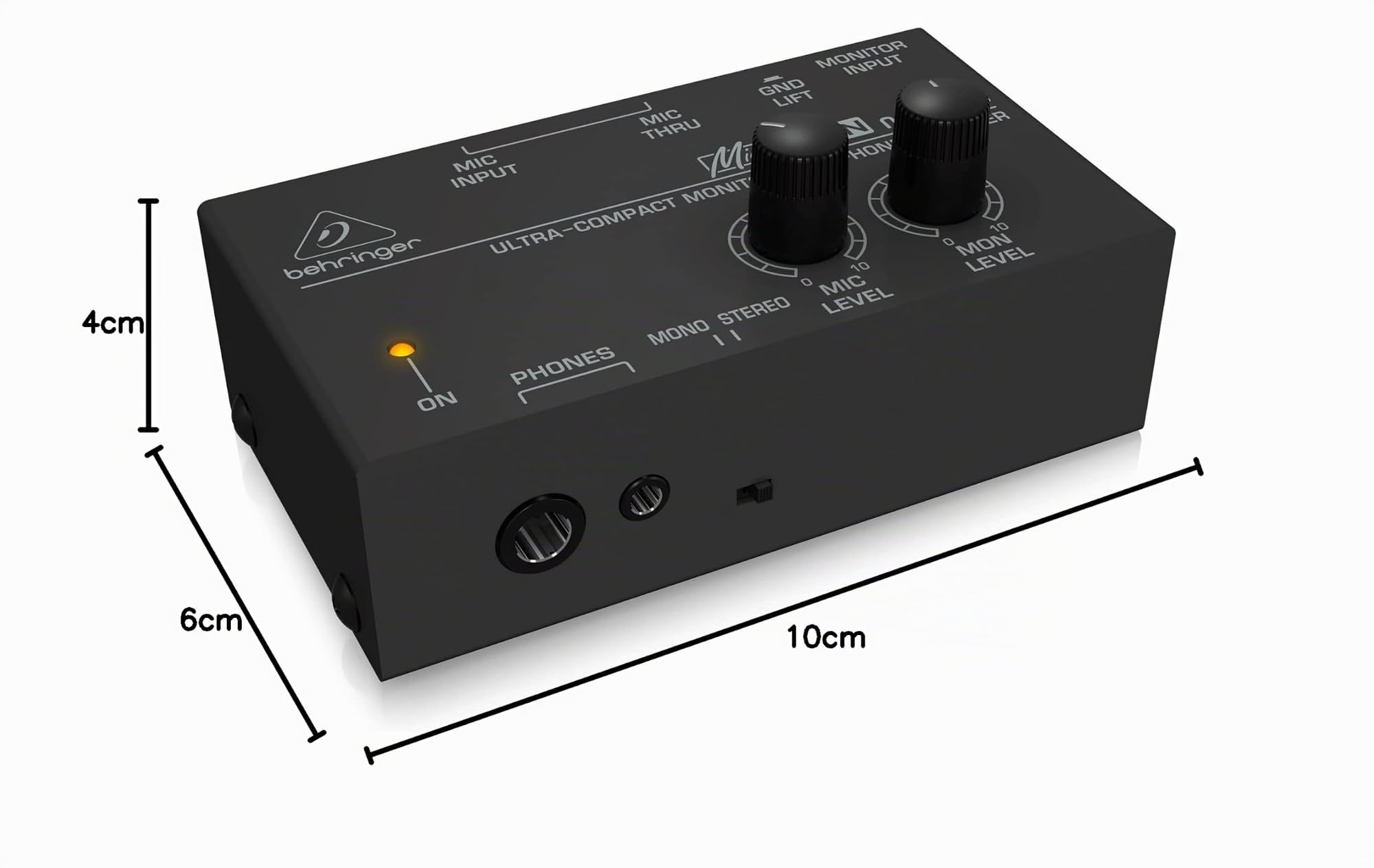 Behringer MA400 Micromon amplificateur casque monitor mono-stéréo