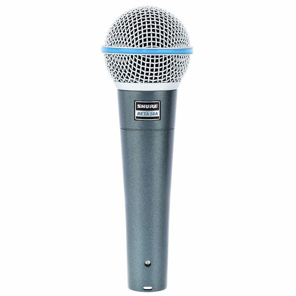 Shure Beta 58 micro dynamique supercardioïde chant