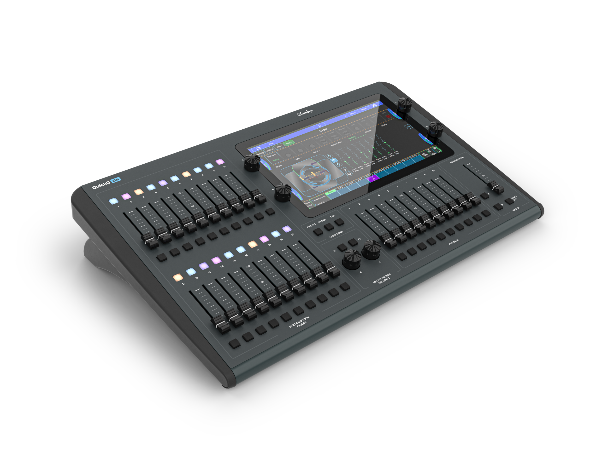 ChamSys QuickQ 20+ console éclairage 2 univers tactile