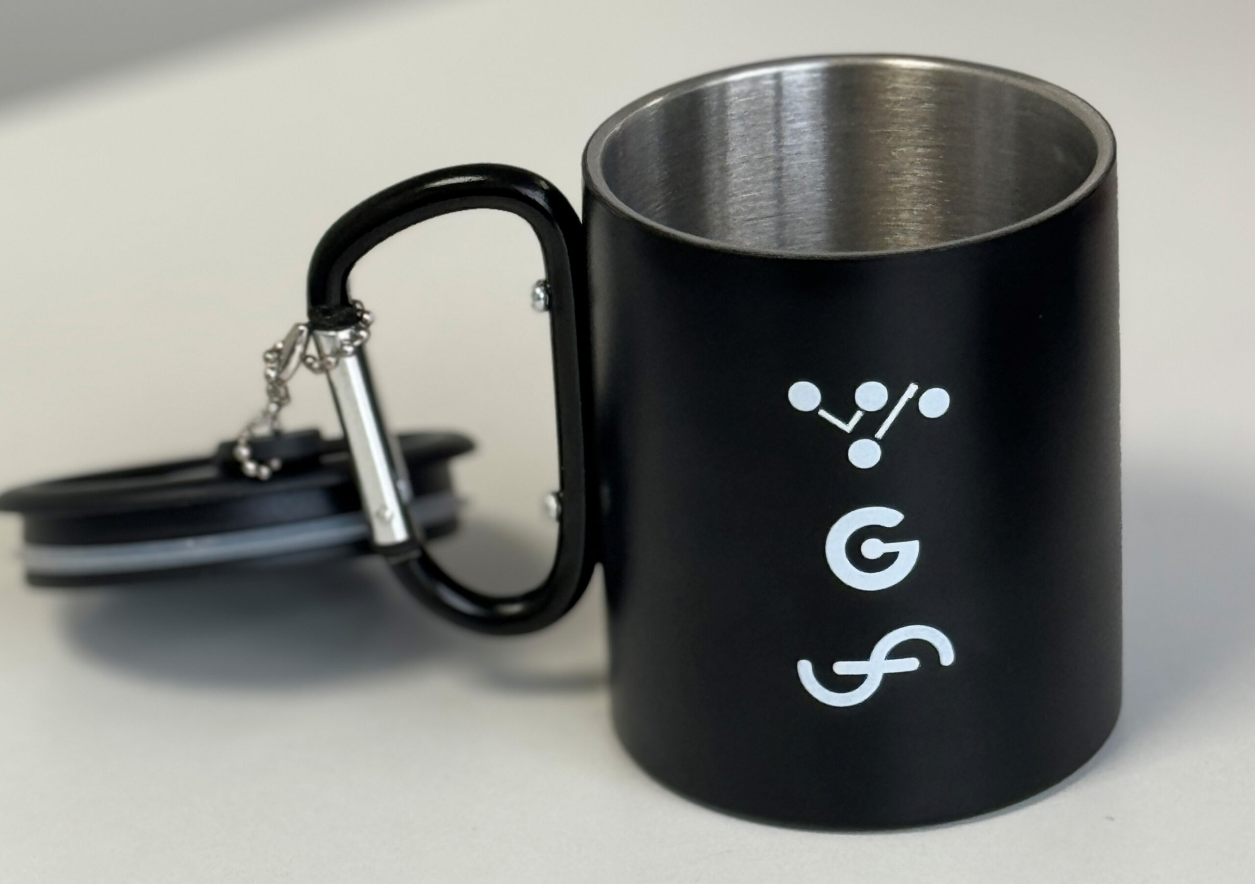DiGiCo SD-Range mug mousqueton inox noir 300 ml