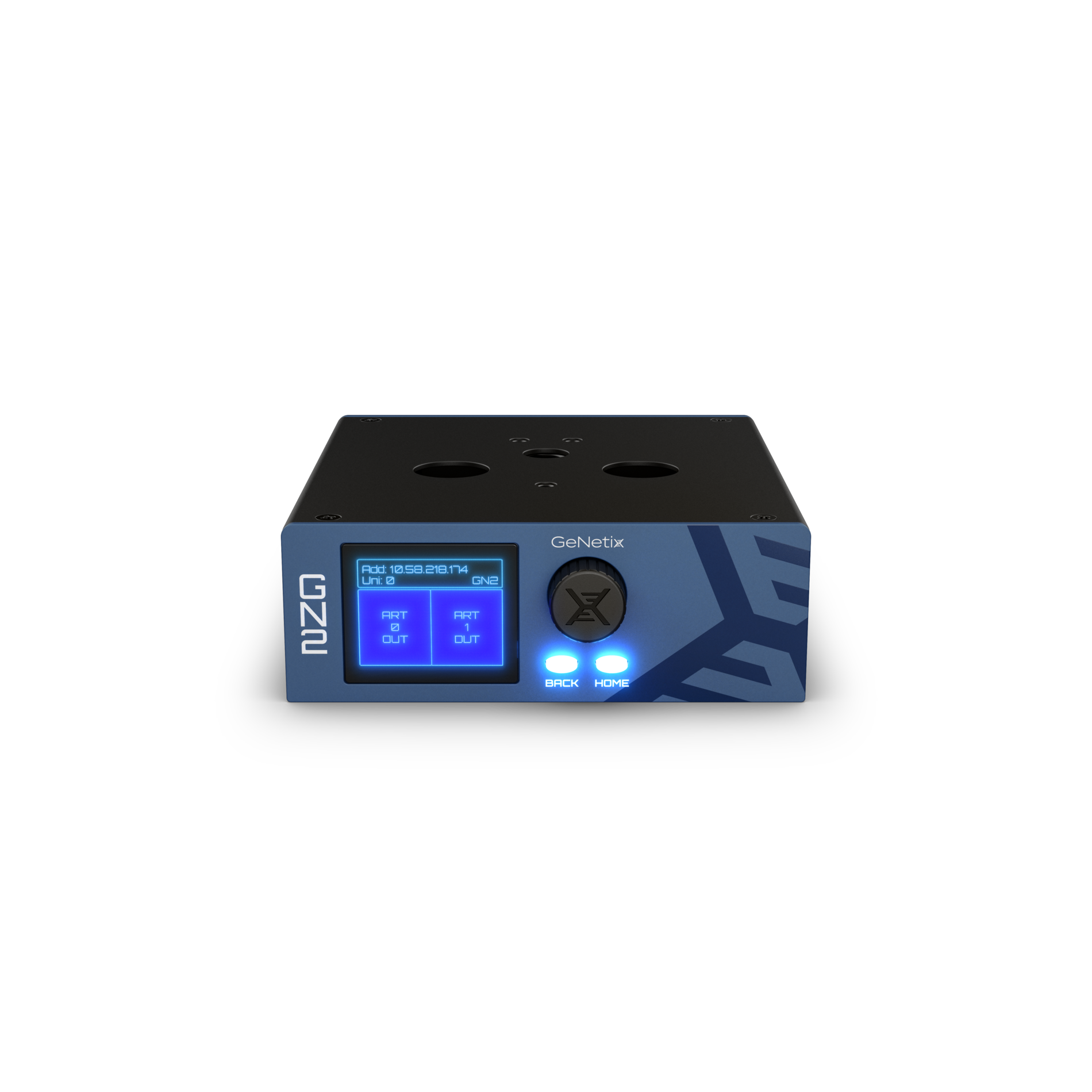 ChamSys GeNetix GN2 node Ethernet-DMX 2 ports USB-C