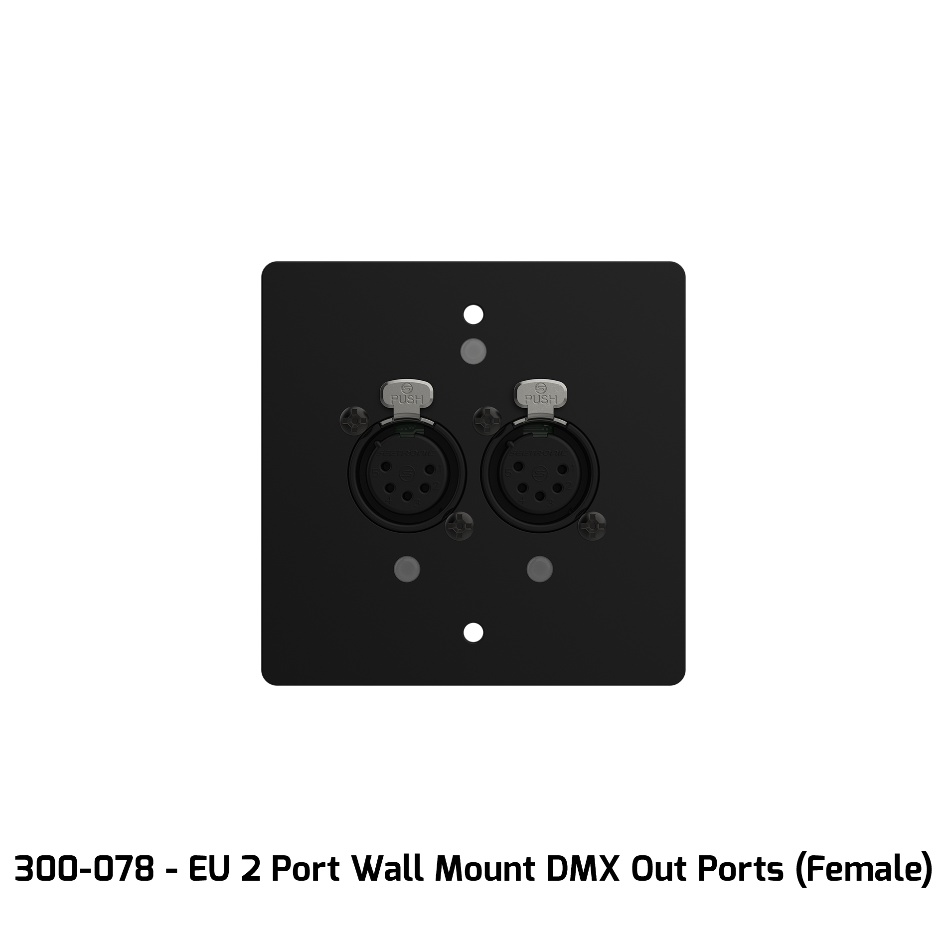 Chamsys GeNetix GW2O Node DMX mural 2 ports PoE