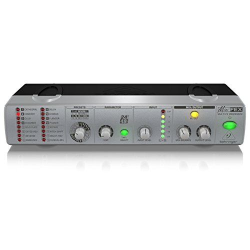 Behringer FEX800 processeur multi-effets 24 bits 16 presets jack