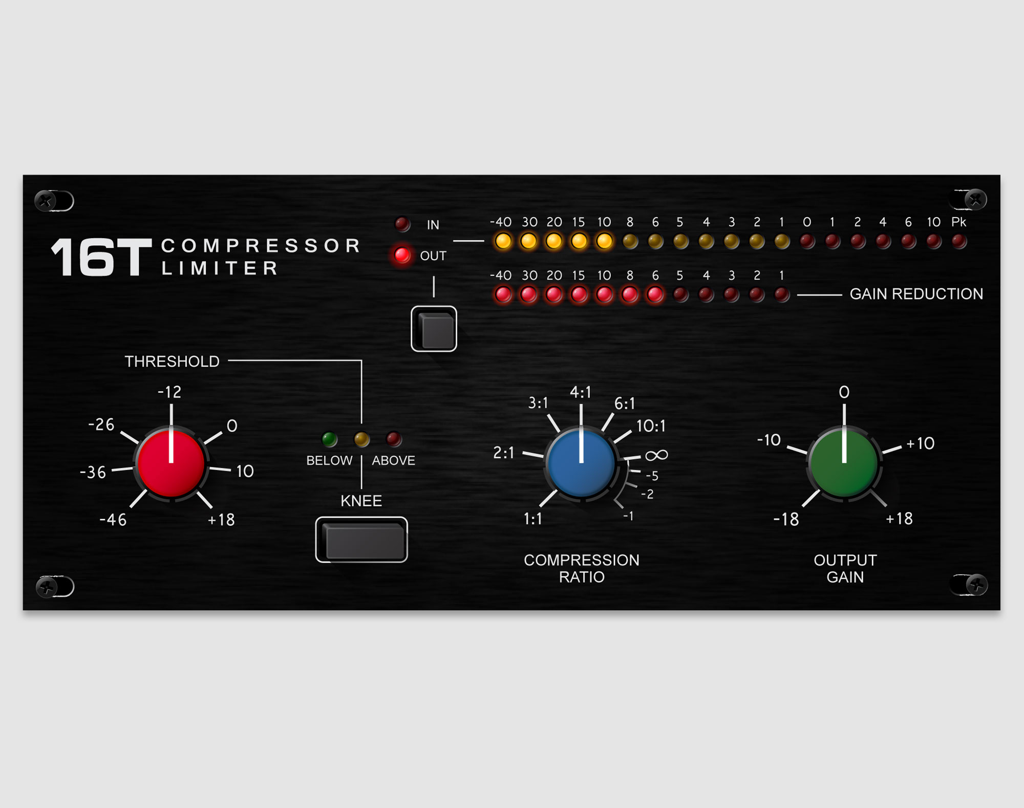 Allen & Heath dLive 16T Compressor Limiter compresseur