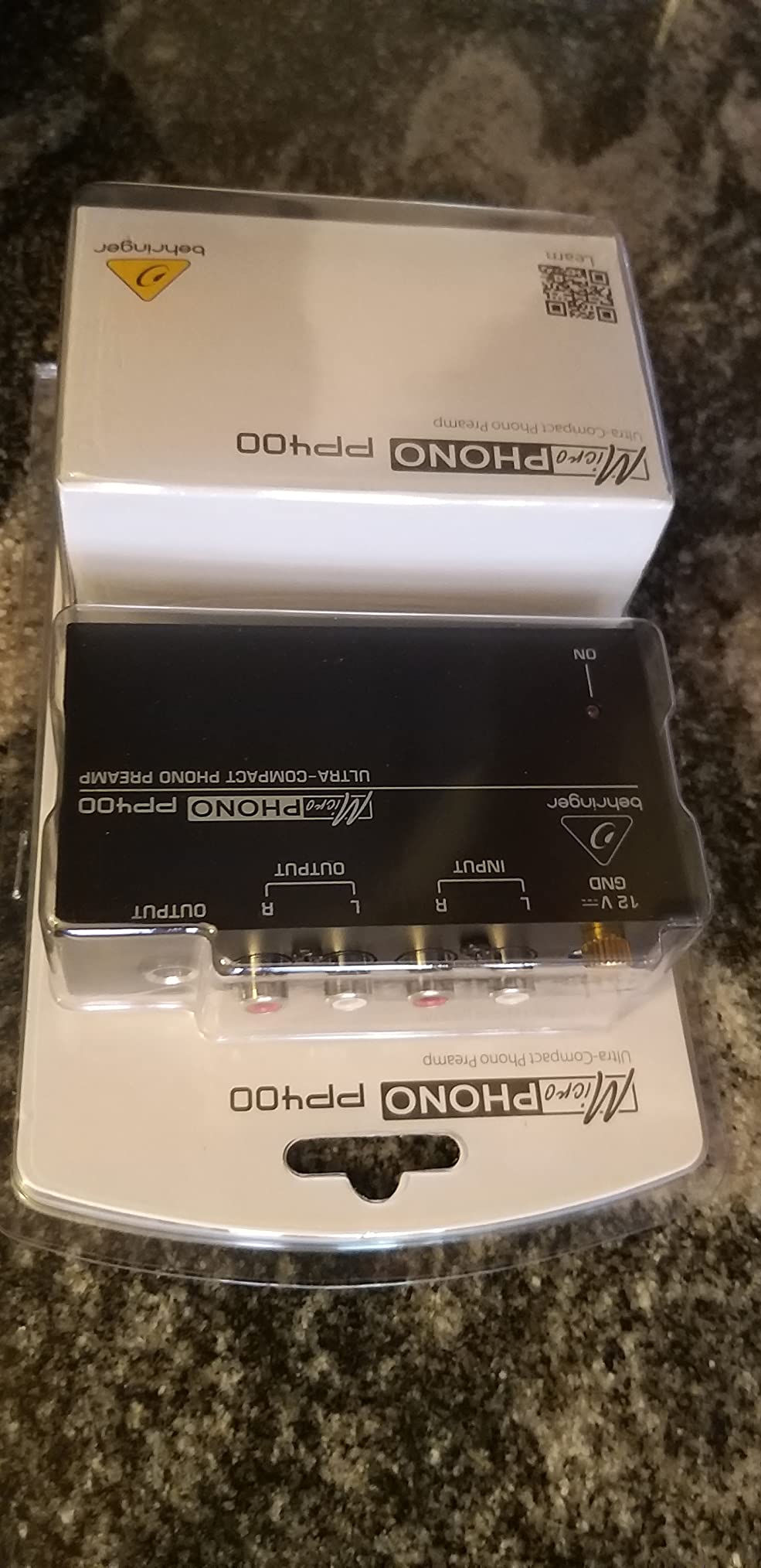 Behringer PP400 Microphono préampli phono MM RCA