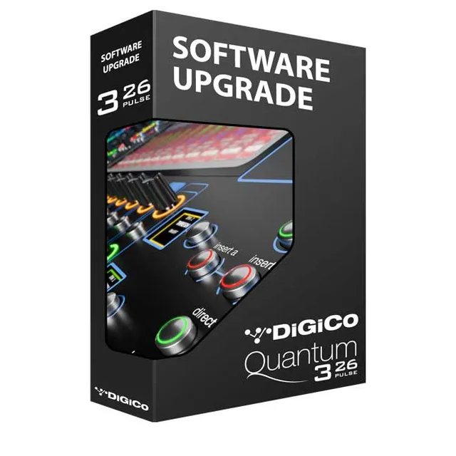 DiGiCo Quantum Quantum326 Pulse logiciel 156 canaux 72 aux