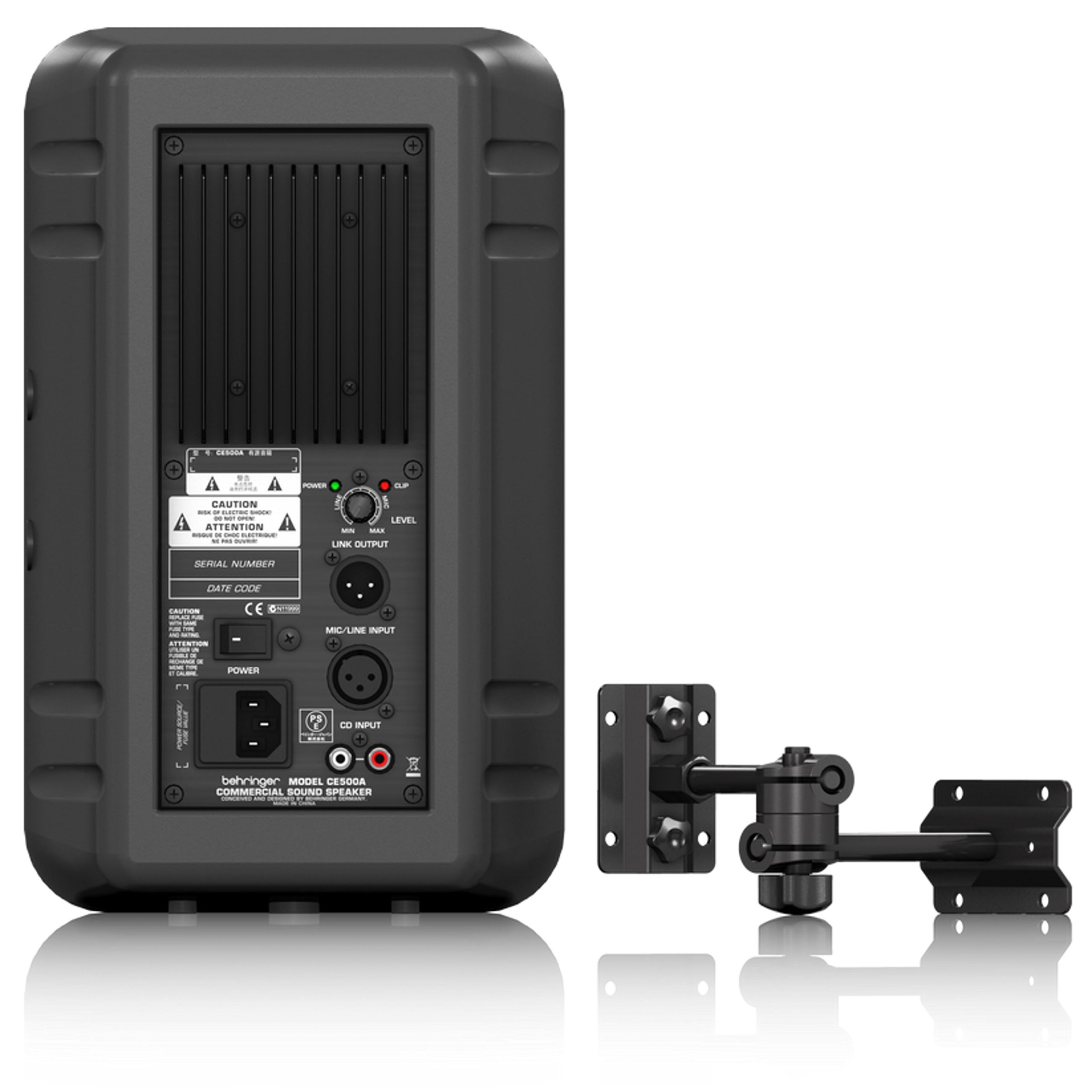 Behringer CE500A-BK enceinte active 80W noire