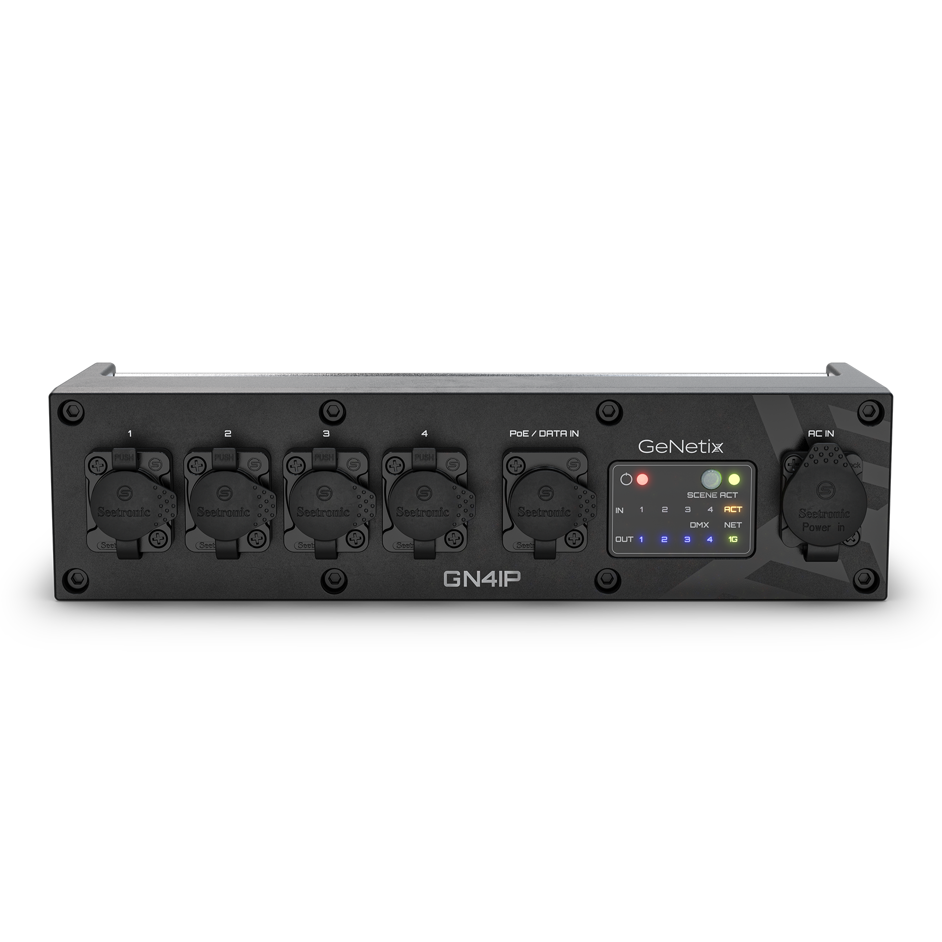 Chamsys GeNetix GN4IP node DMX IP65 4 ports PoE