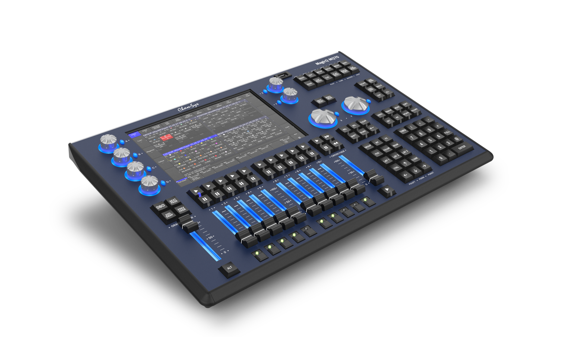 Chamsys MagicQ MQ70 Console Lumière 24 Univers Tactile