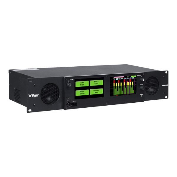 Wohler Video iAM-AUDIO2+ moniteur SDI 2U Dolby-E