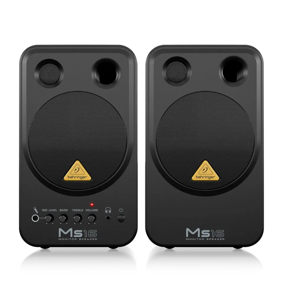 Behringer MS16 enceinte monitoring 8W paire home studio
