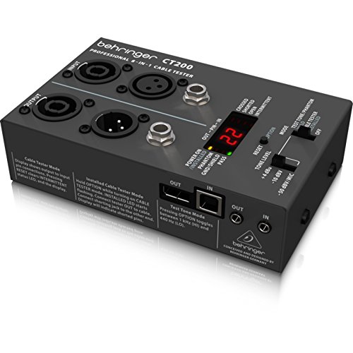 Behringer CT200 testeur câble 8-en-1 CT200