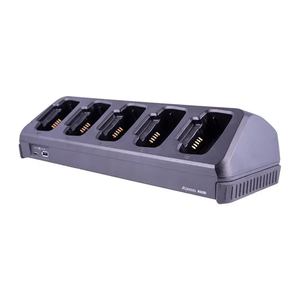 Fréquence Intercoms Riedel Bolero chargeur 5 beltpacks
