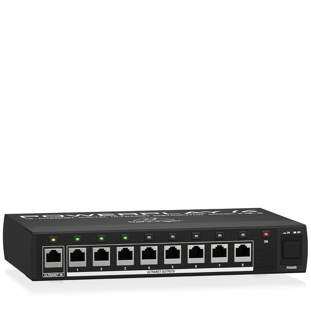 Behringer Powerplay P16-D hub de distribution 8 sorties