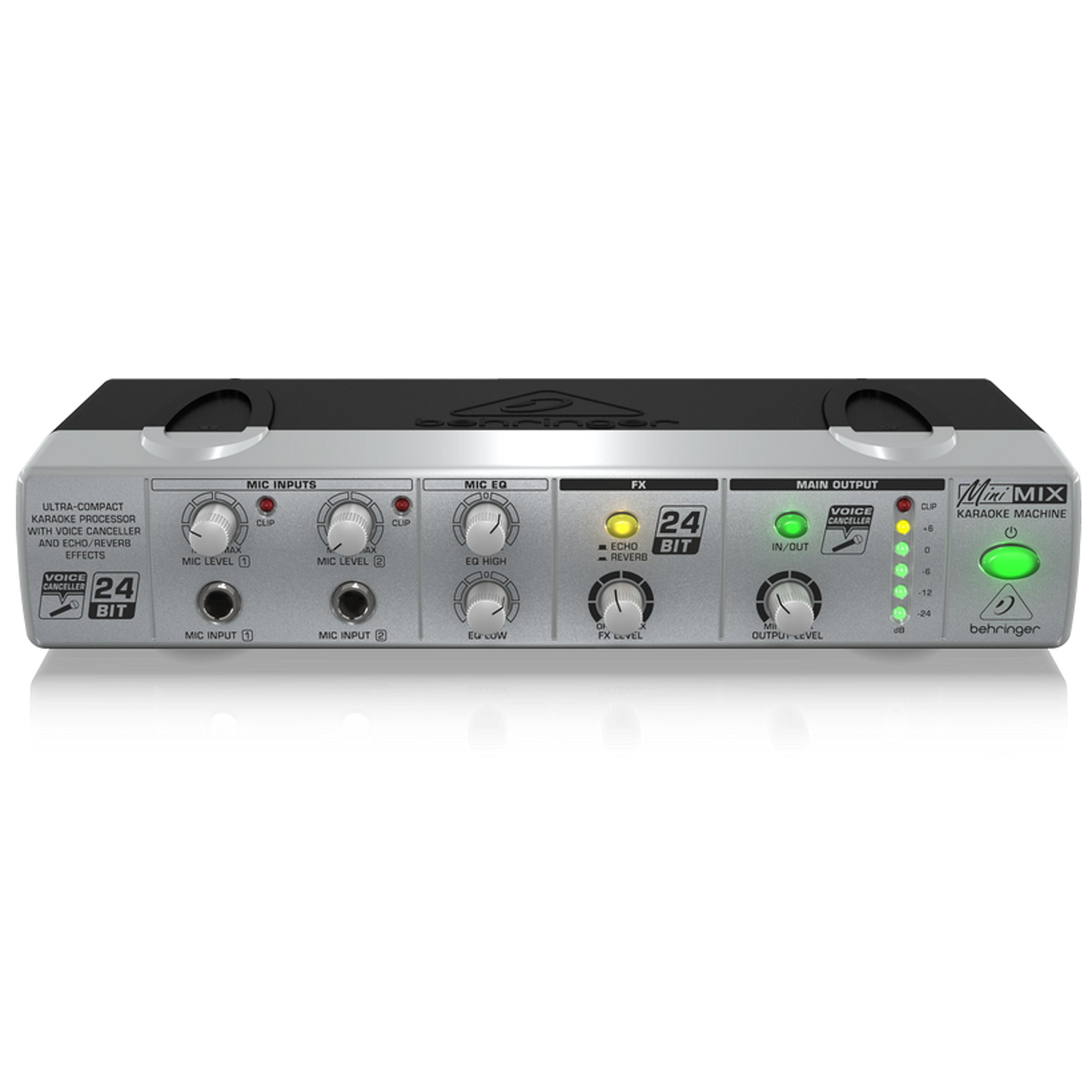 Behringer MIX800 Minimix mixeur karaoké 2 micros avec écho