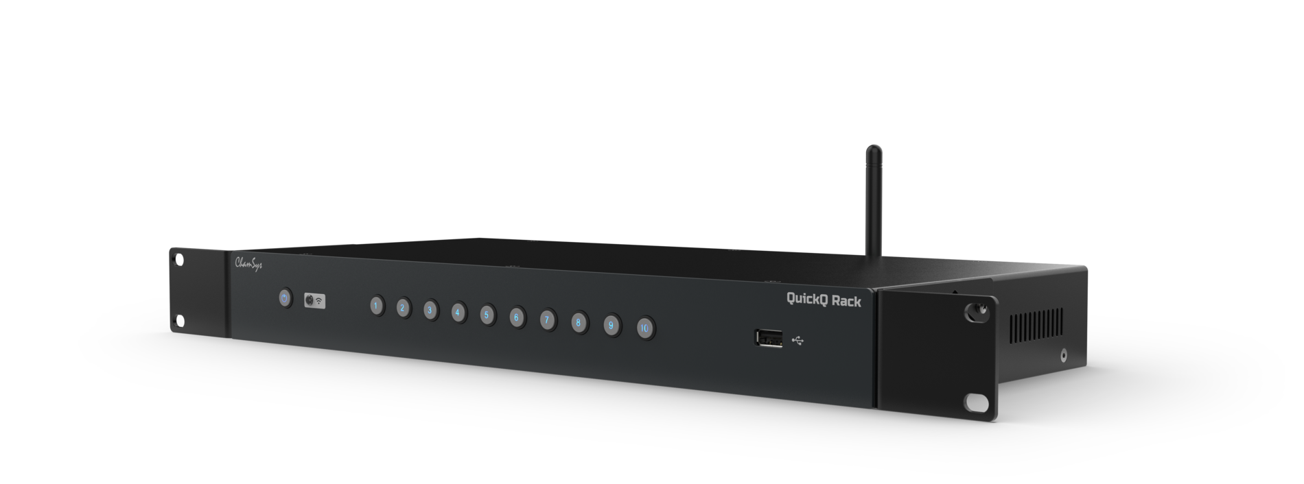 ChamSys QuickQ Rack console lumière 4 univers rackable
