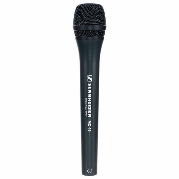 Fréquence MICROS Sennheiser MD46 micro reportage cardioïde