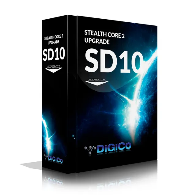 DiGiCo SD-Range SD10 Stealth Core 2 logiciel 132 canaux