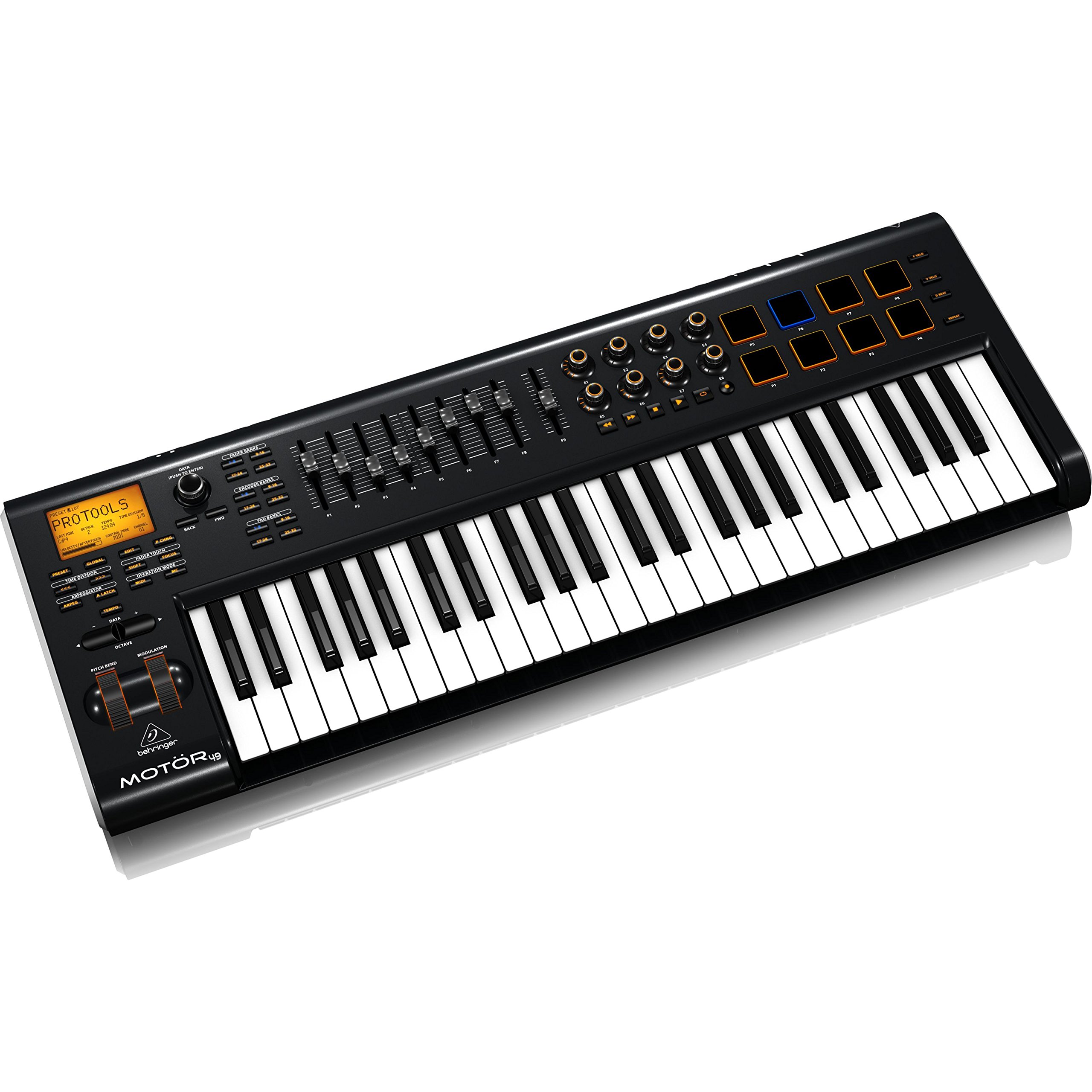 Behringer MOTÖR 49 Contrôleur Clavier 49 Touches Motorisé