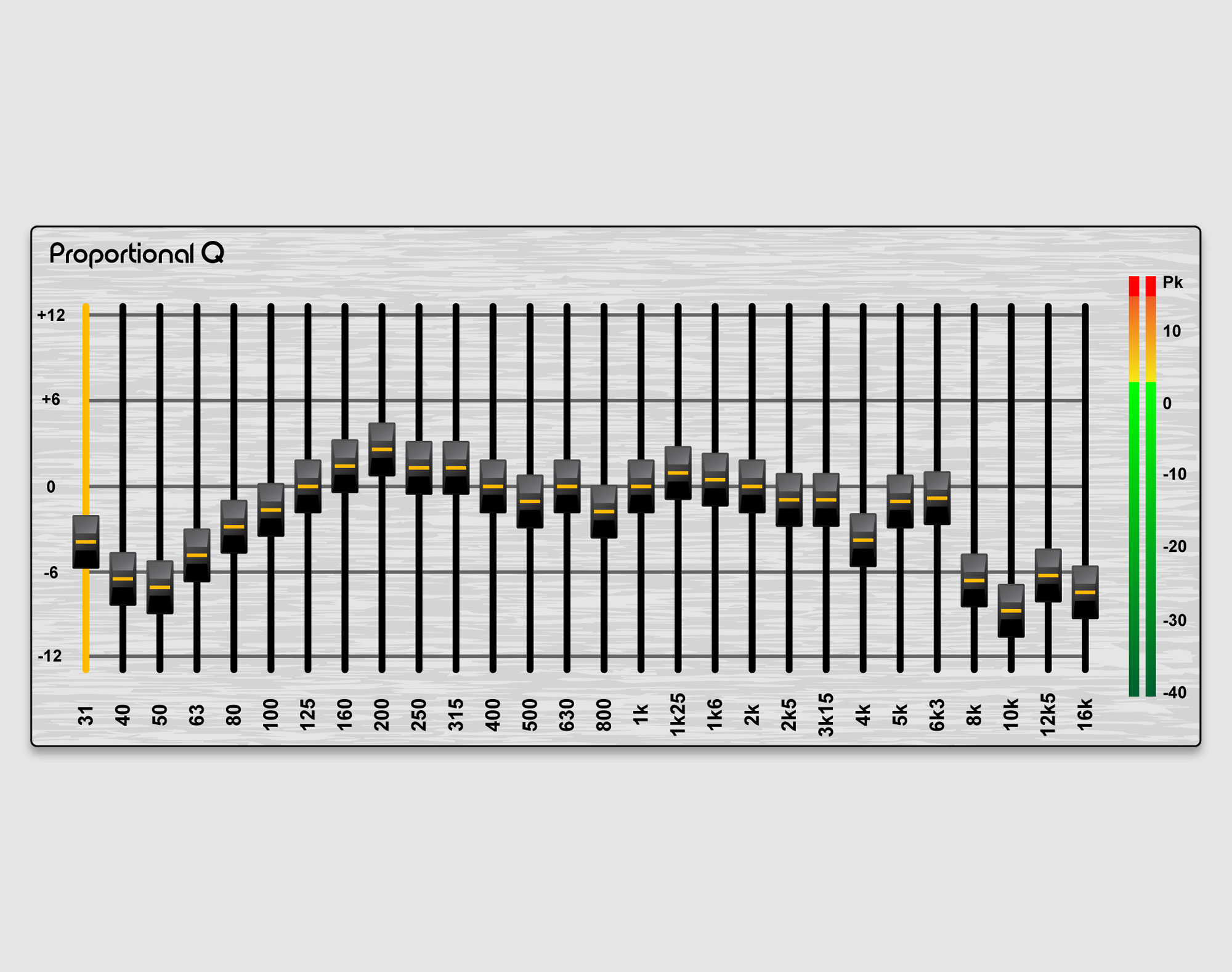 Allen & Heath dLive Proportional Q Graphic EQ égaliseur