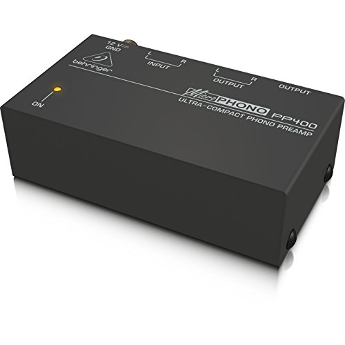 Behringer PP400 Microphono préampli phono MM RCA